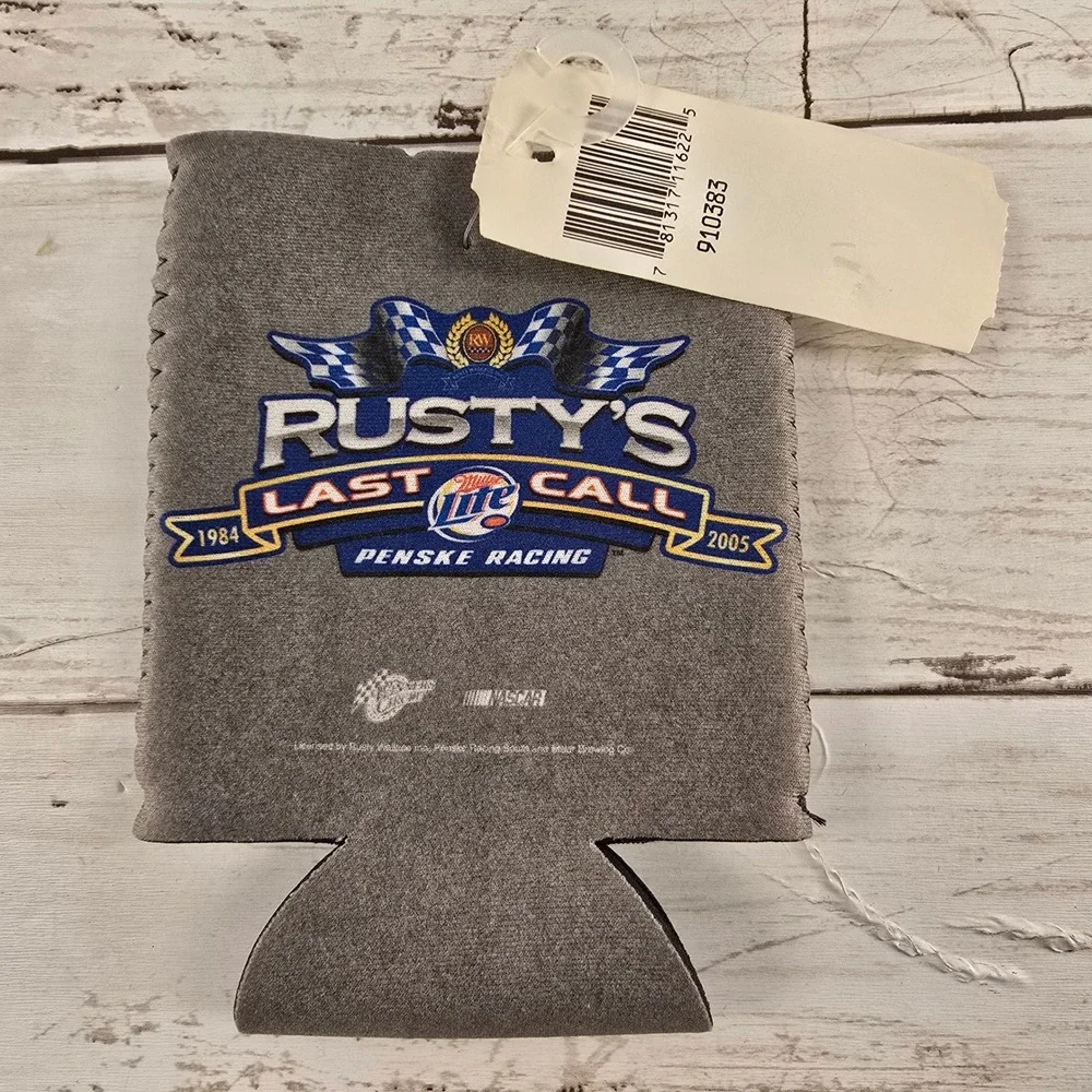Dale Earnhardt Jr. / Rusty Wallace Gray Can Cooler - Number 2 - Picture 2 of 2
